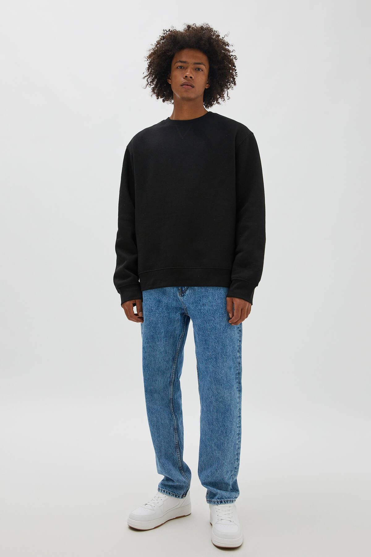 Pull &amp; Bear 2’li Bisiklet Yaka Sweatshirt Paketi BC7908