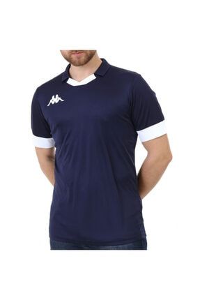 Erkek V Yaka Polo Tranıo Lacivert T-shirt 304IP60-193