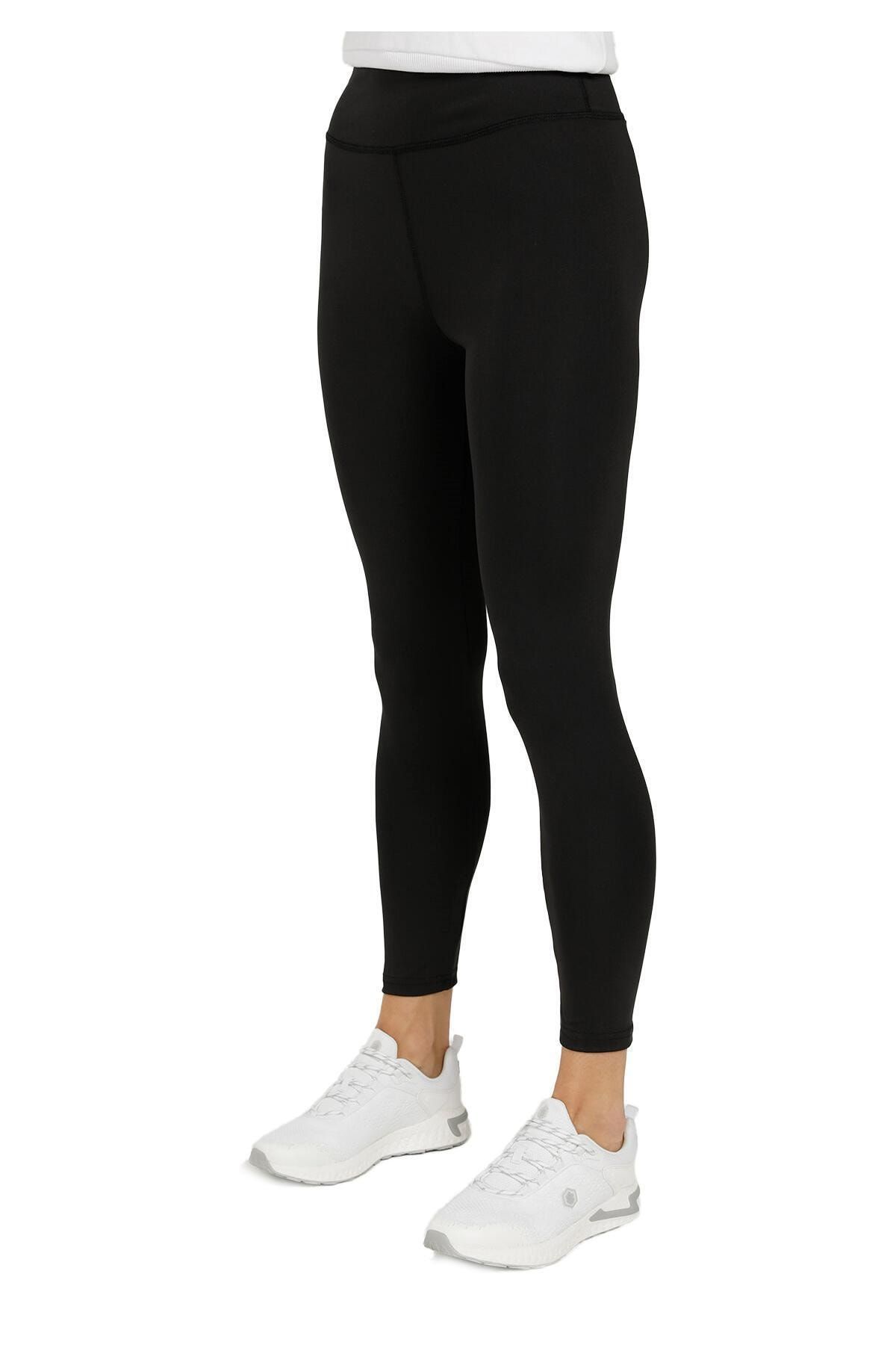 lumberjack 101056888 Ct125 Basic Leggins Colanți Negri Pentru Damă Femeie - XL