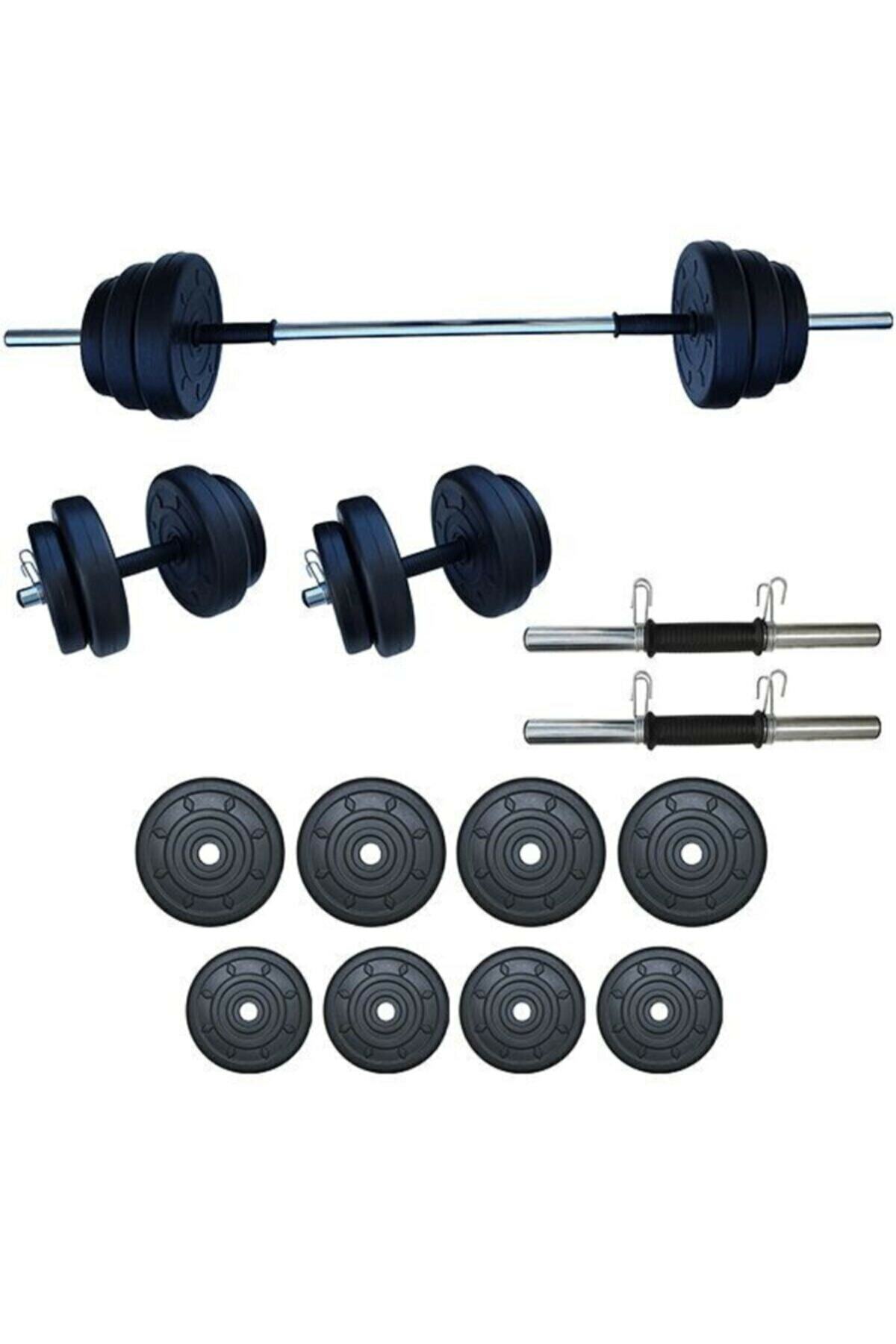 35 Kg Moccadiamond 35 Kg Dumbbell Set Weight And Bodybuilding Tool (30 KG PLATE weight)