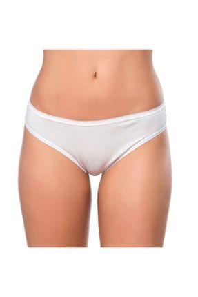 Likralı Daphne 40/1 Kalın Bikini Altı Beyaz | K6120 2163580027001