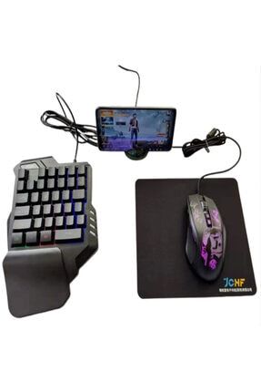 Pubg Oyun Konsolu 3in1-klavye Mouse Bağlayıcı 3 Lü Set Mükemmel Kontrol PUBG
