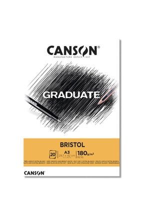 Graduate Bristol Blok 180 Gr. A3 20 Yp. 400110384