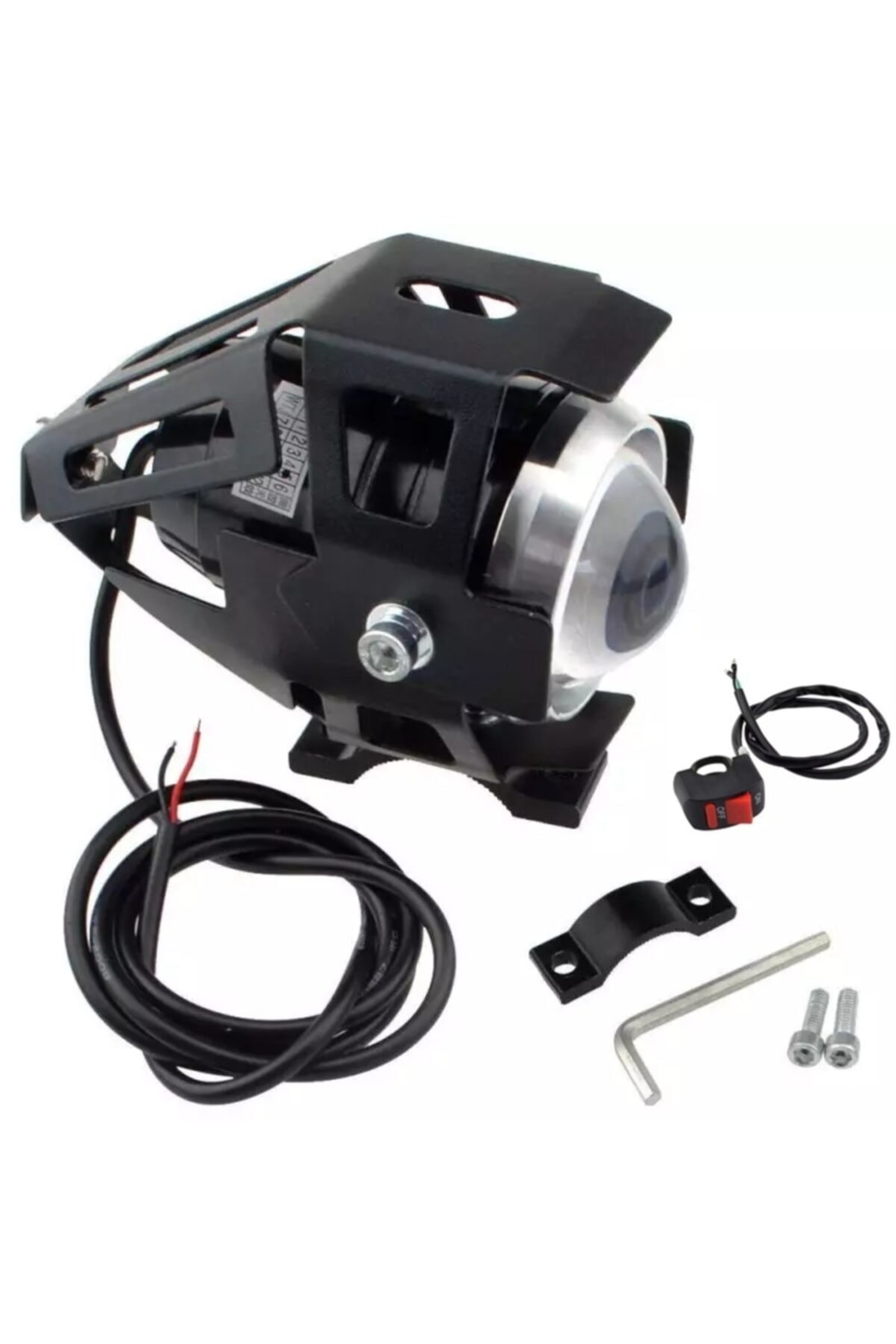 Autoline Motosiklet Sis Farı Su Geçirmez 3 Modlu U5 Led ( 1 Adet Anahtarlı )