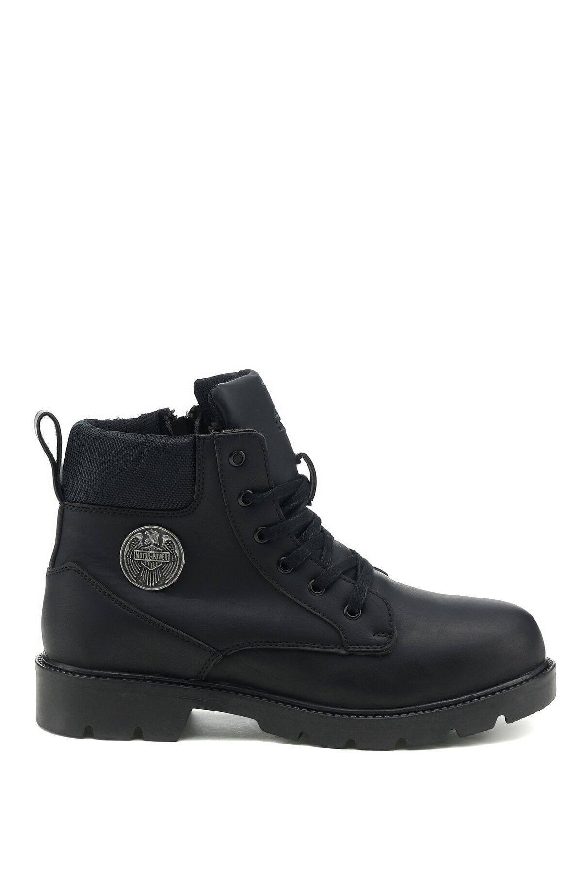 Kinetix-Lima 1Pr Black Men's Biker Boots - Comfortable and Stylish 2