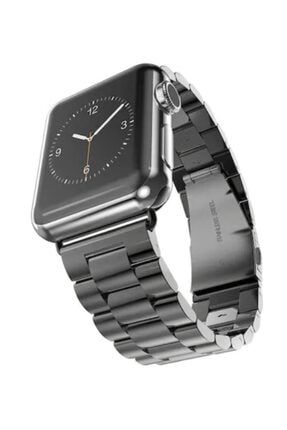 Apple Watch Çelik Kordon 42-44 Mm Siyah FORSIS075