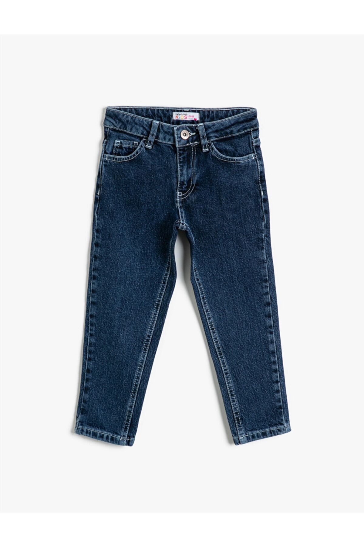 Koton Jeans Dunkelblau Straight Fast ausverkauft
