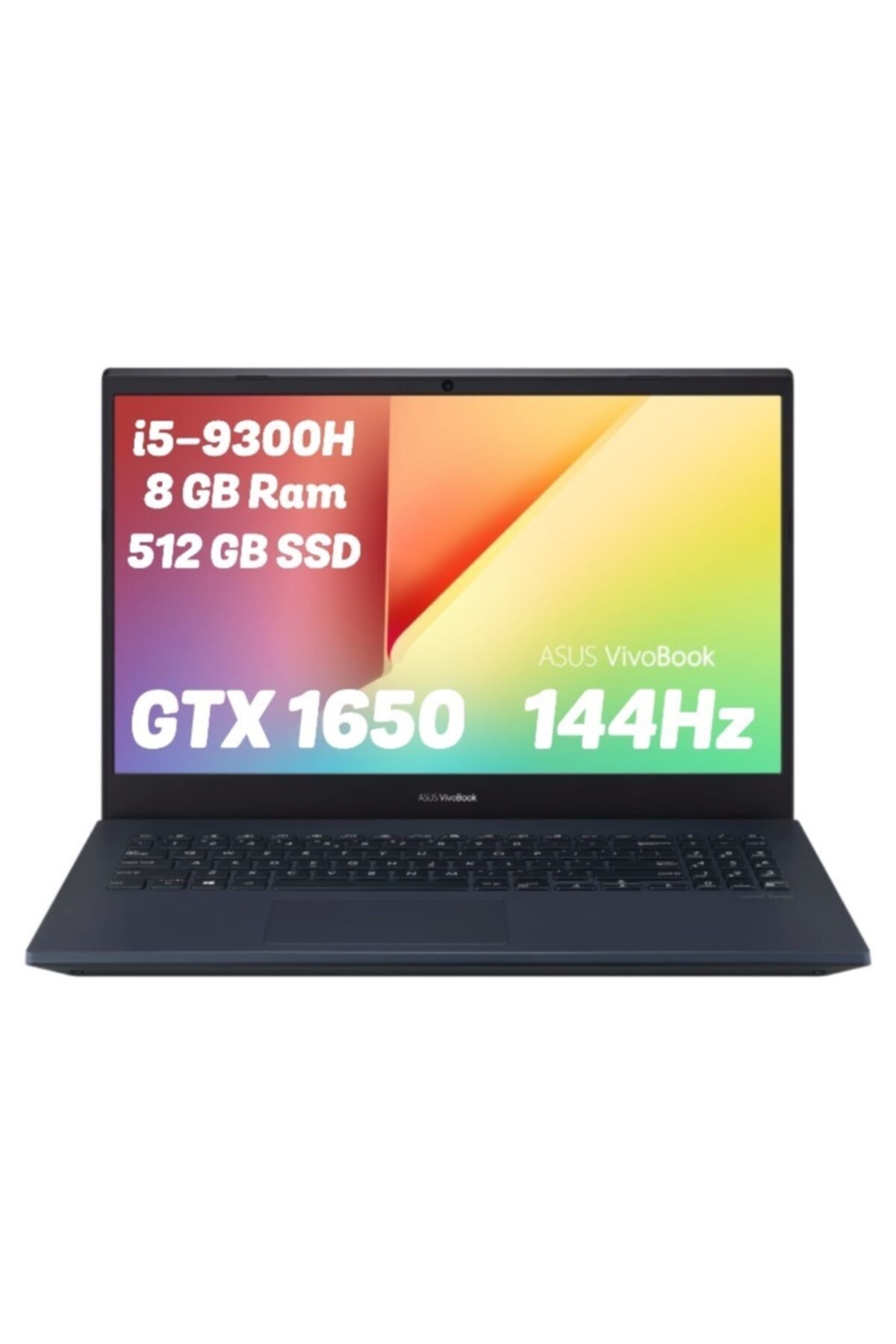 X571gt-gn1012 Intel Core I5-9300h 8 Gb Ram 512gb Ssd Gtx 1650 Freedos 15.6’’ Fhd 144hz Laptop