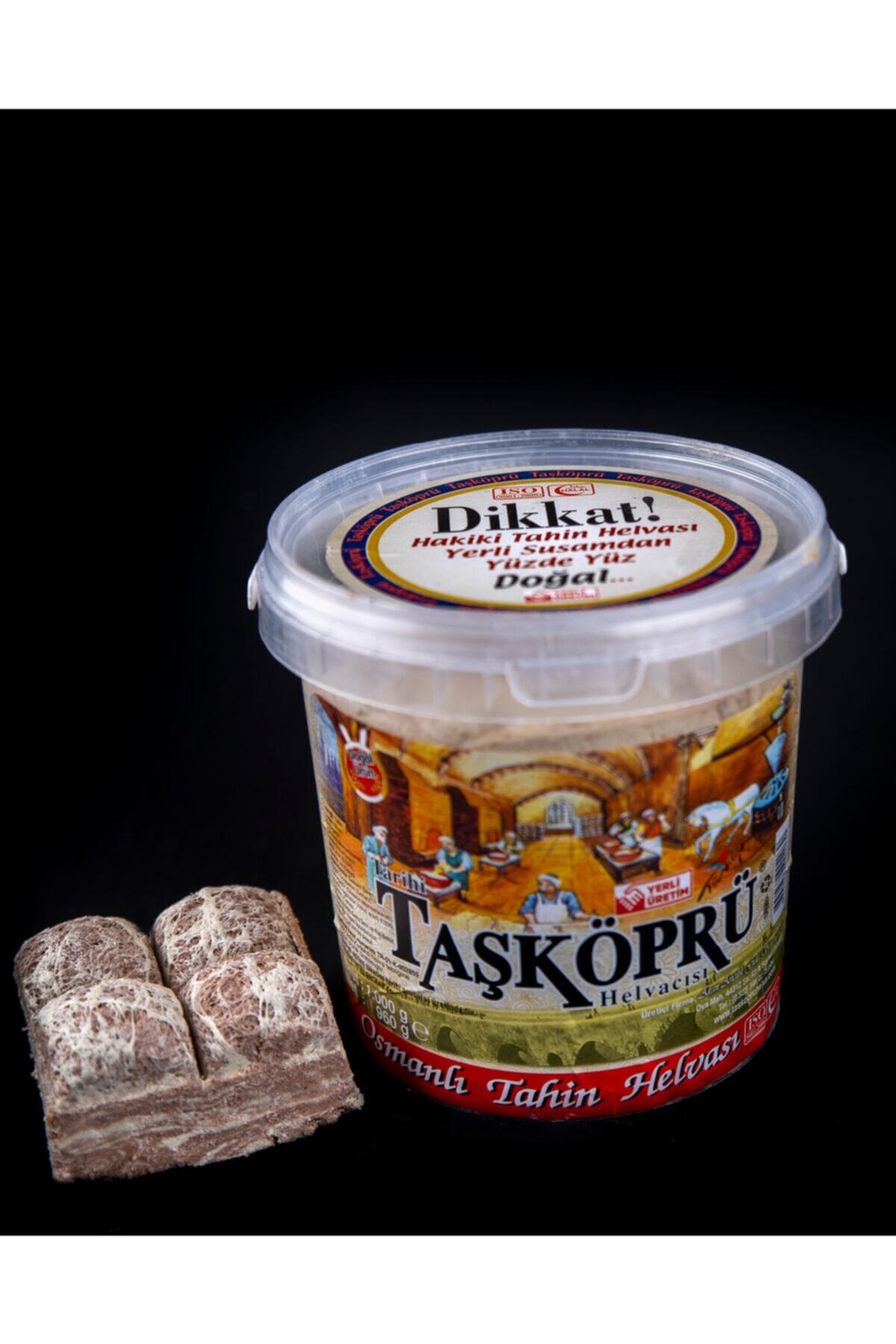 TARİHİ TAŞ KÖPRÜ HELVACISI 1000 Gr. Pet Kova Kakao Helva - Fiyatı