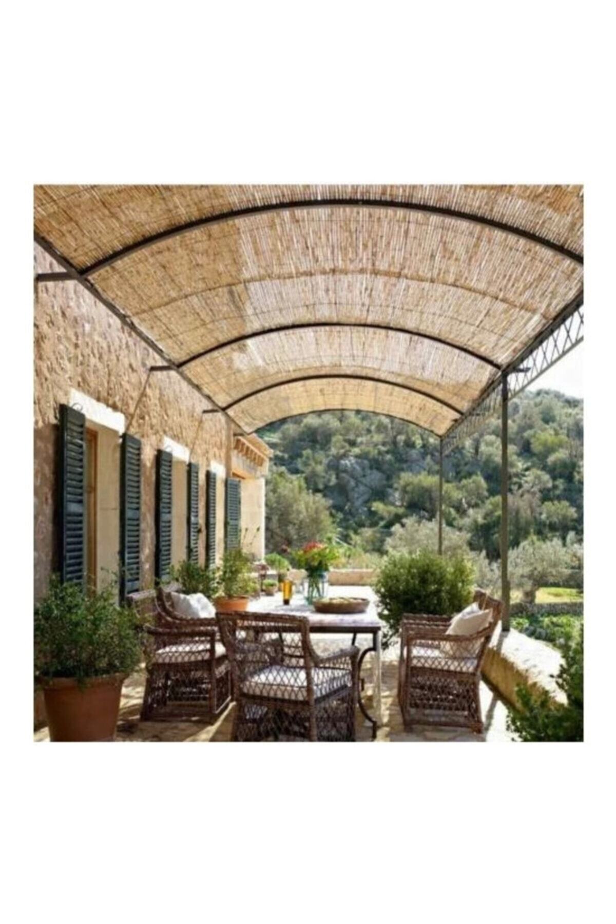 Bambu Kamış Hasır 3 Metre X 3 Metre 2