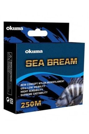 Sea Bream Nylon Clear Color 250m Misina T4086