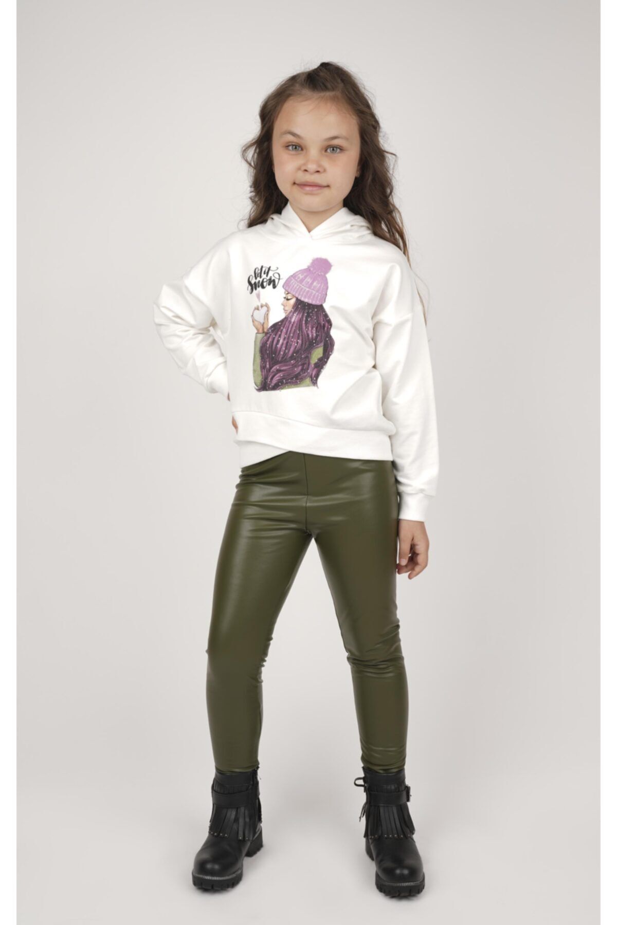 best kids Jambiere Din Piele Kaki Pentru Fete Femeie - 14 years