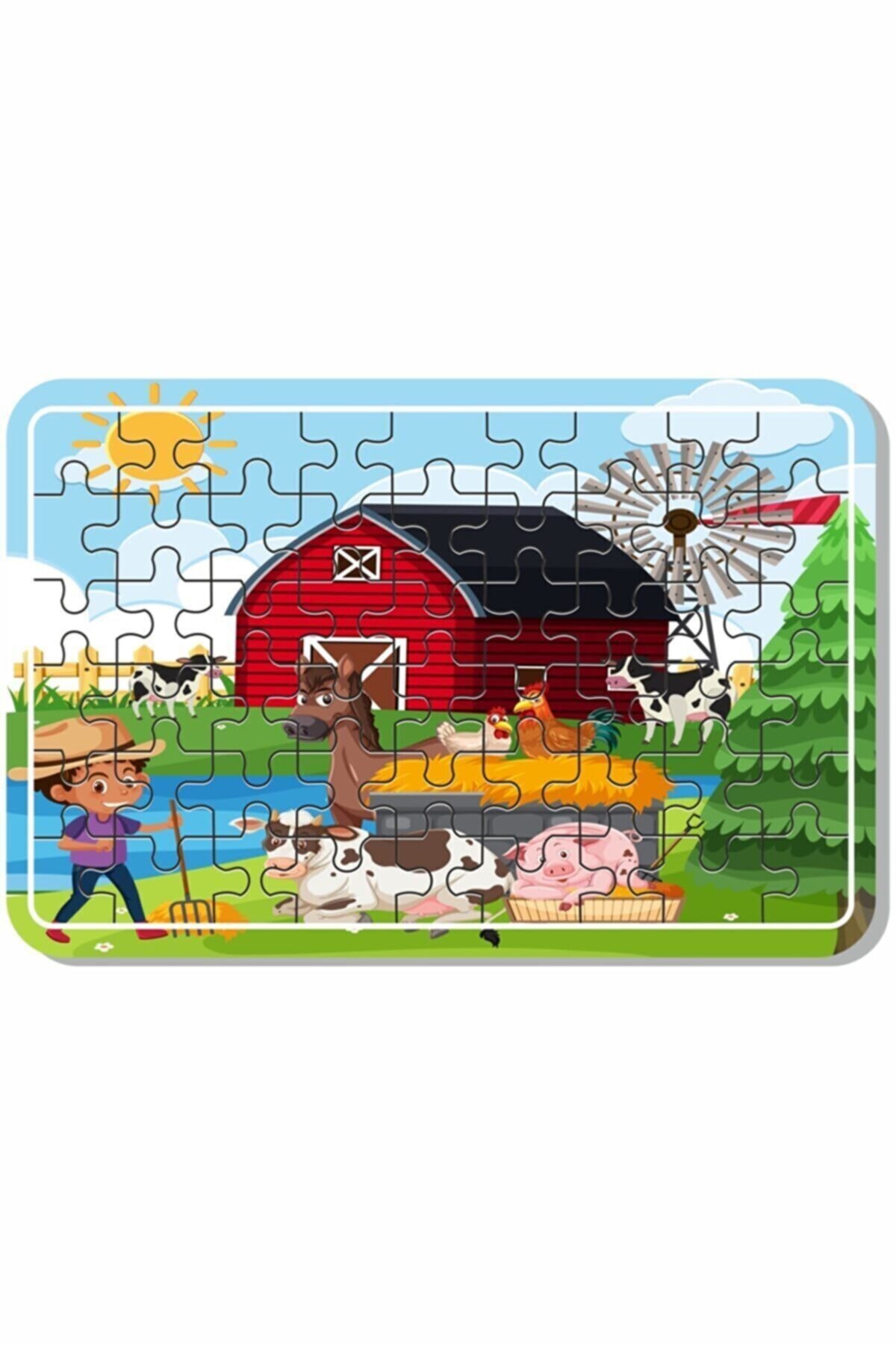 LİPYOS Çiftlik Hayvanları, Deniz, Tatil, Deniz Canlıları, Yılbaşı, Kardan Adam 54 Parça 5'li Ahşap Puzzle fotoğrafı 2 (önizleme)