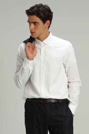 Danıel Erkek Smart Gömlek Comfort Slim Fit Beyaz 112010524