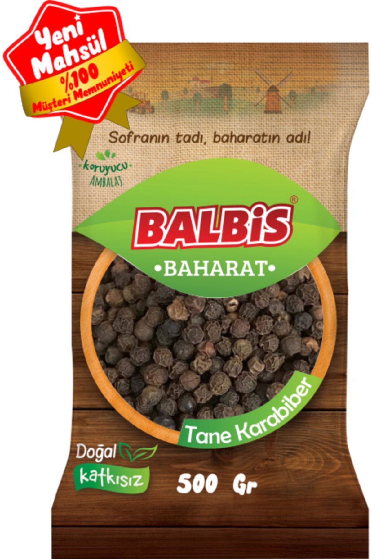Balbis-Black Pepper Grain 500 Gr 1