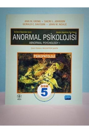 Anormal Psikolojisi ( Gözden Geçirilmiş Yeni Basım ) - Nobel 001436