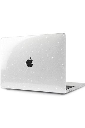 Macbook Air M1 ile Uyumlu Kılıf HardCase A1932 A2179 A2337 Crystal Star 001752