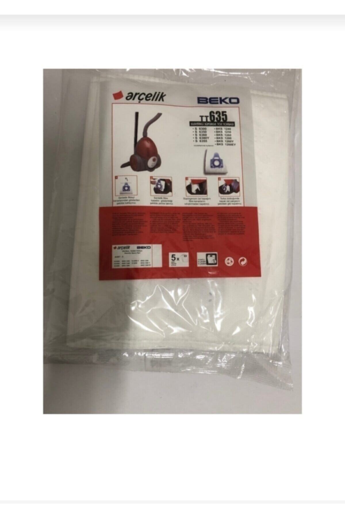Arçelik Tt 635 Toz Torbasi 5 Adet