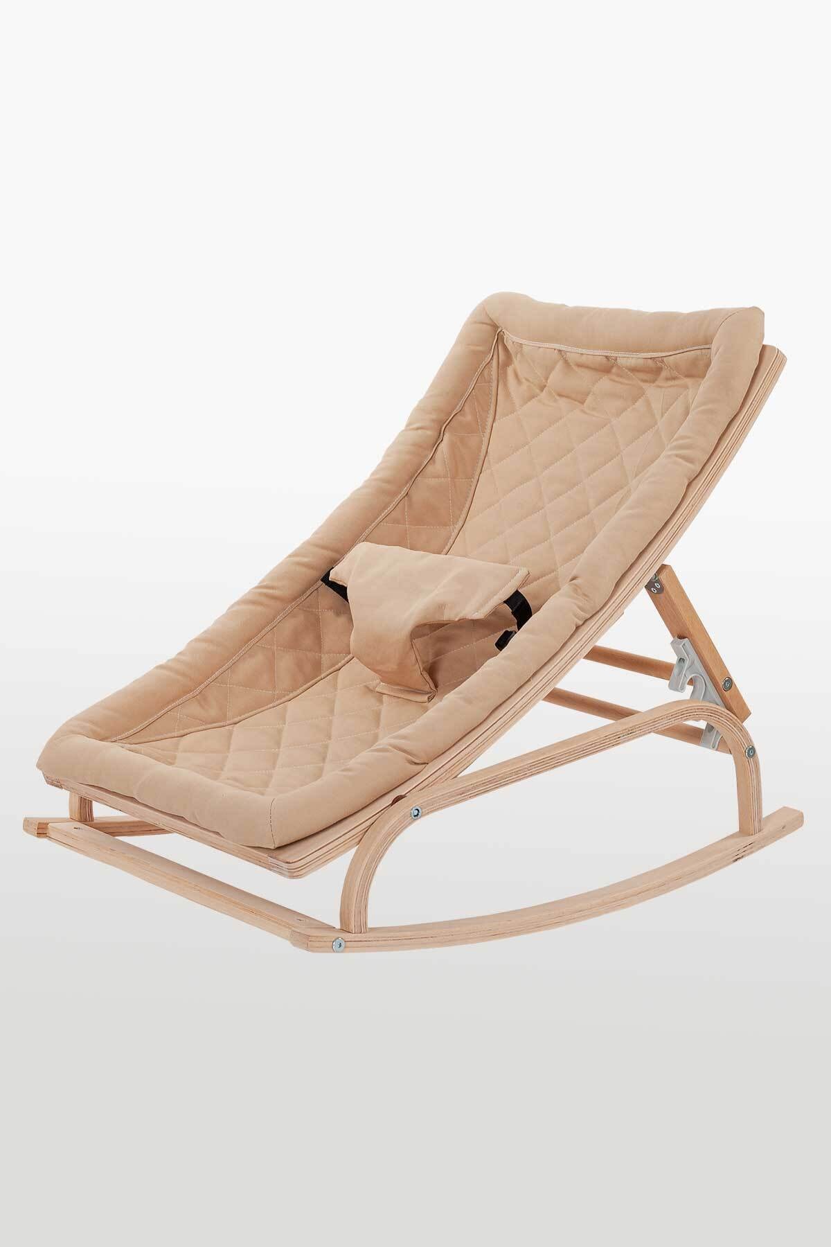 Babycom Naturel Ahşap Kademeli Ana Kucağı - Kahve fotoğrafı 2 (önizleme)