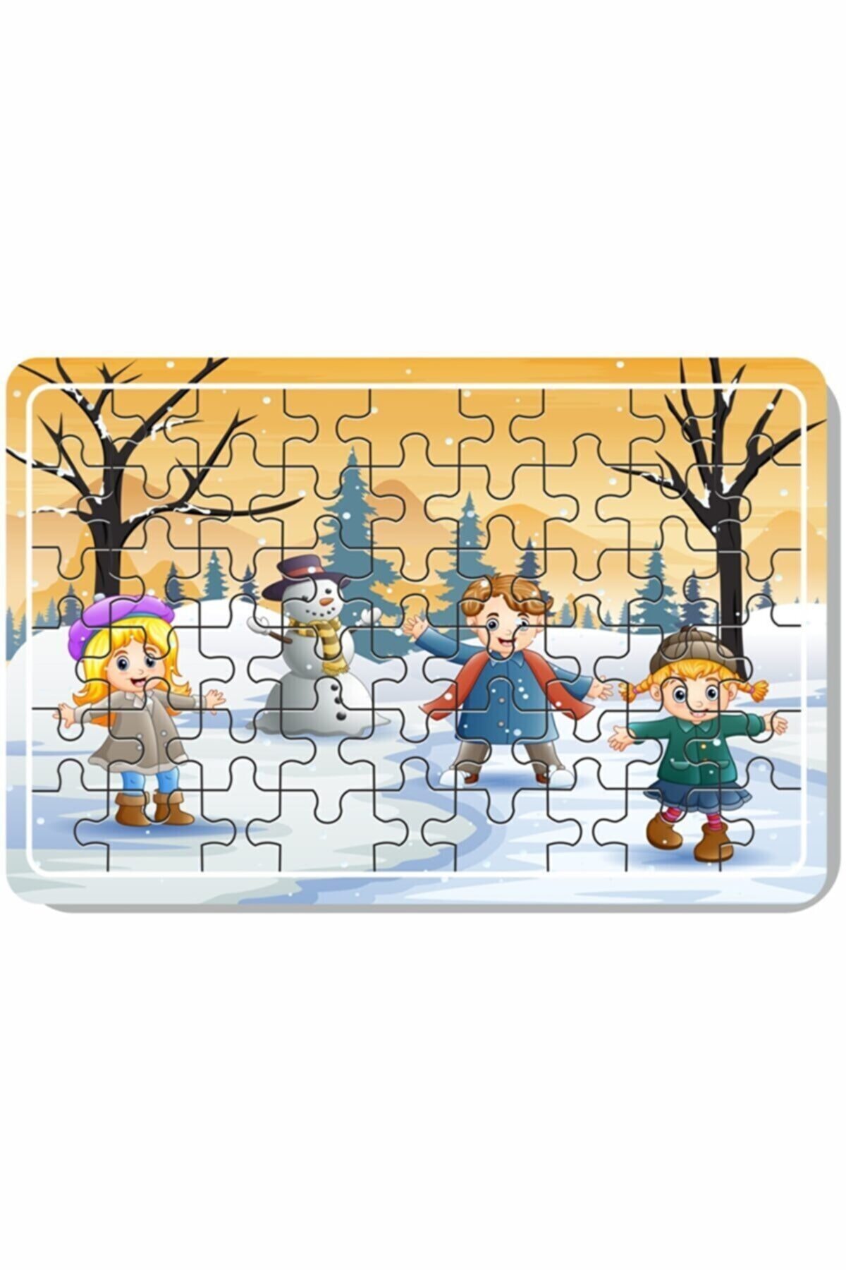 LİPYOS Çiftlik Hayvanları, Deniz, Tatil, Deniz Canlıları, Yılbaşı, Kardan Adam 54 Parça 5'li Ahşap Puzzle fotoğrafı 5 (önizleme)