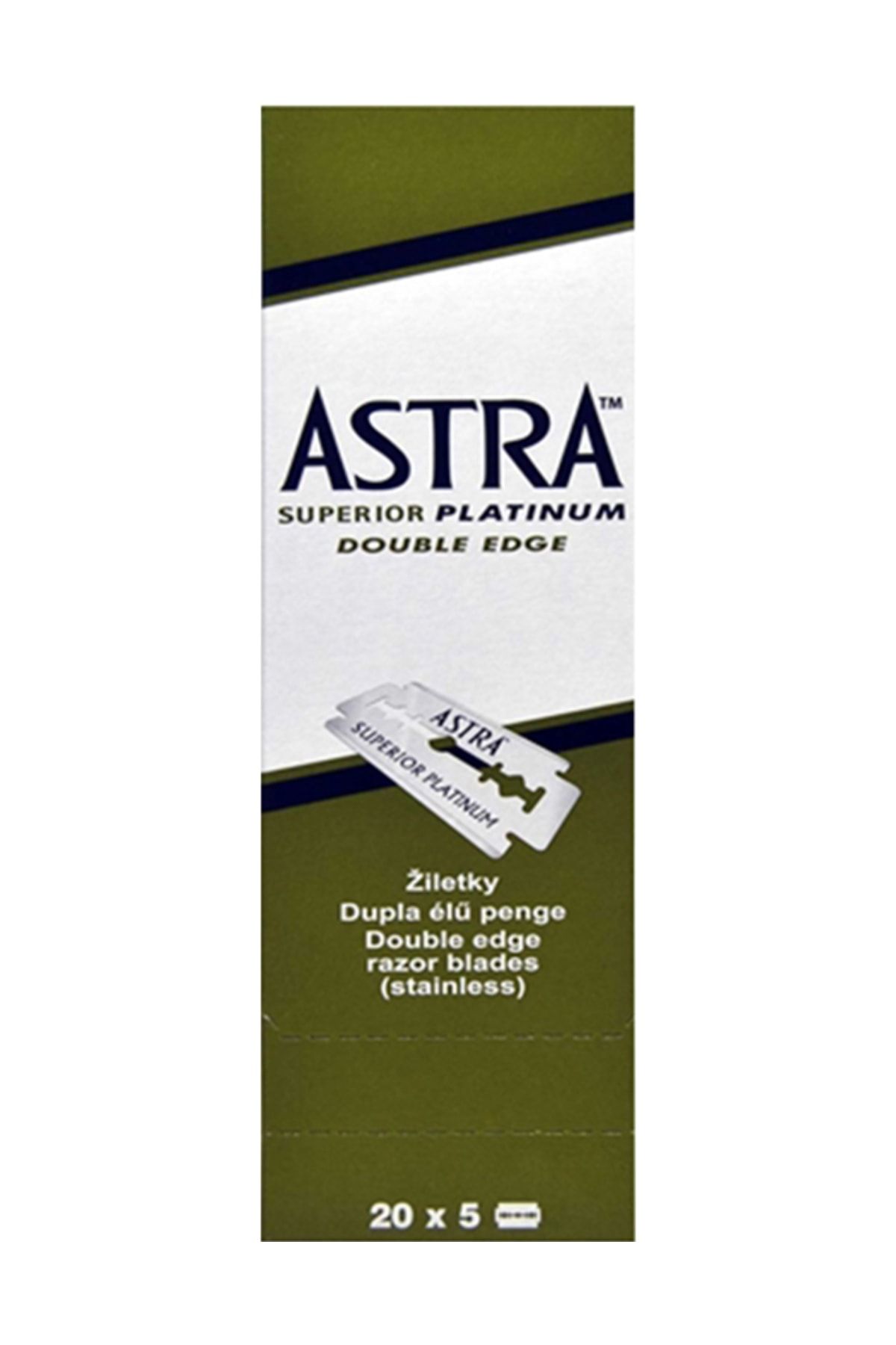 Astra Süperior Plantinum Tam Jilet 100 Adet