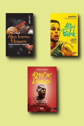 Basketbol Seti 3 Kitap Allen Iverson&altın Bilek Stephen Curry&kralın Dönüşü Lebron James 978522849668