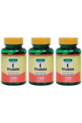 E Vitamini 400 Iu 268 Mg 3x100 Kapsül Vitamin Z21