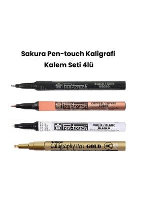 Pen-touch Kaligrafi Kalem Seti 4lü 55222