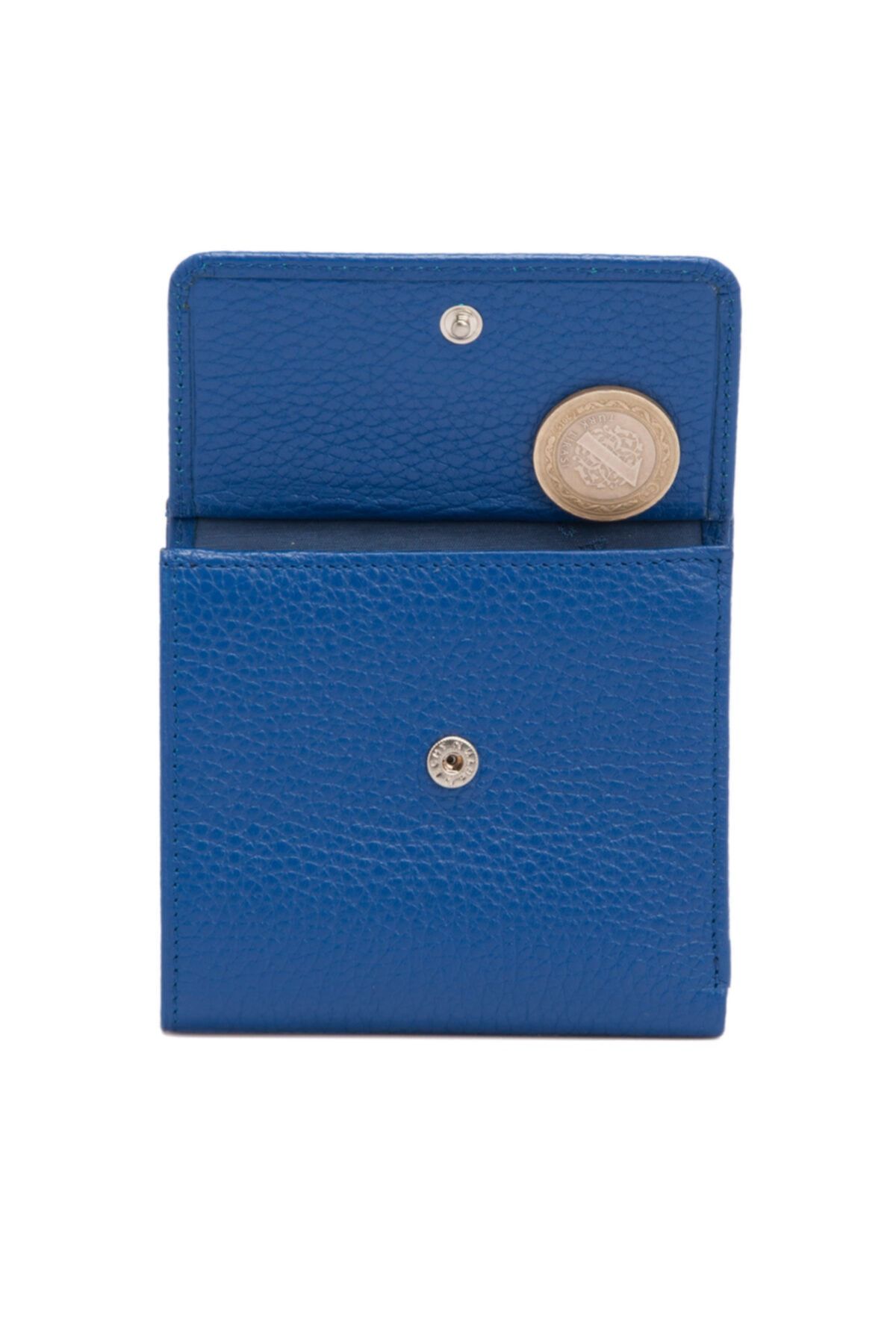 Tergan-Portofel de damă Saks Blue din piele naturală 05627h0y 3