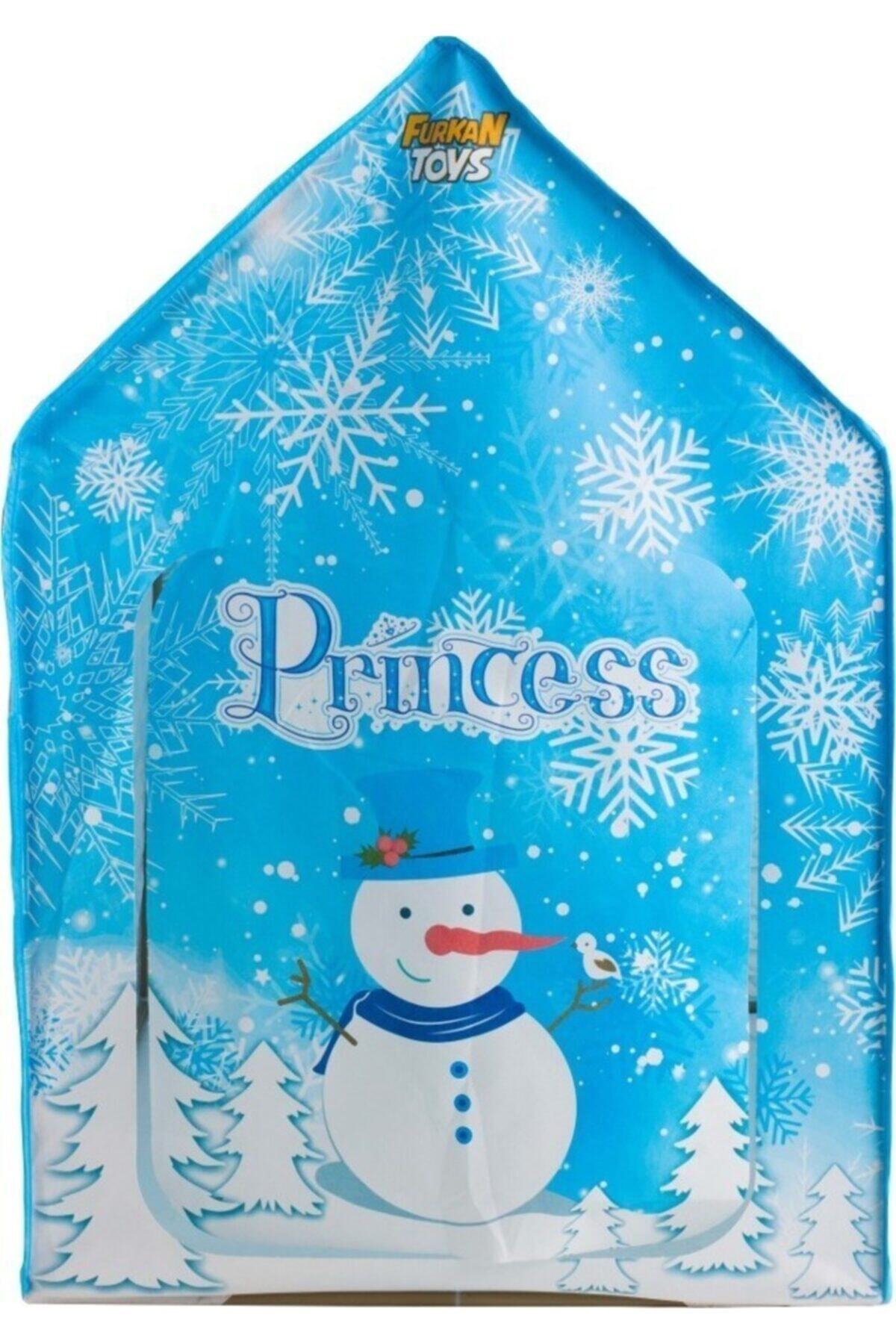 Furkan Toys Karlar Prensesi Kız Çocuk Oyun Çadırı fotoğrafı 2 (önizleme)