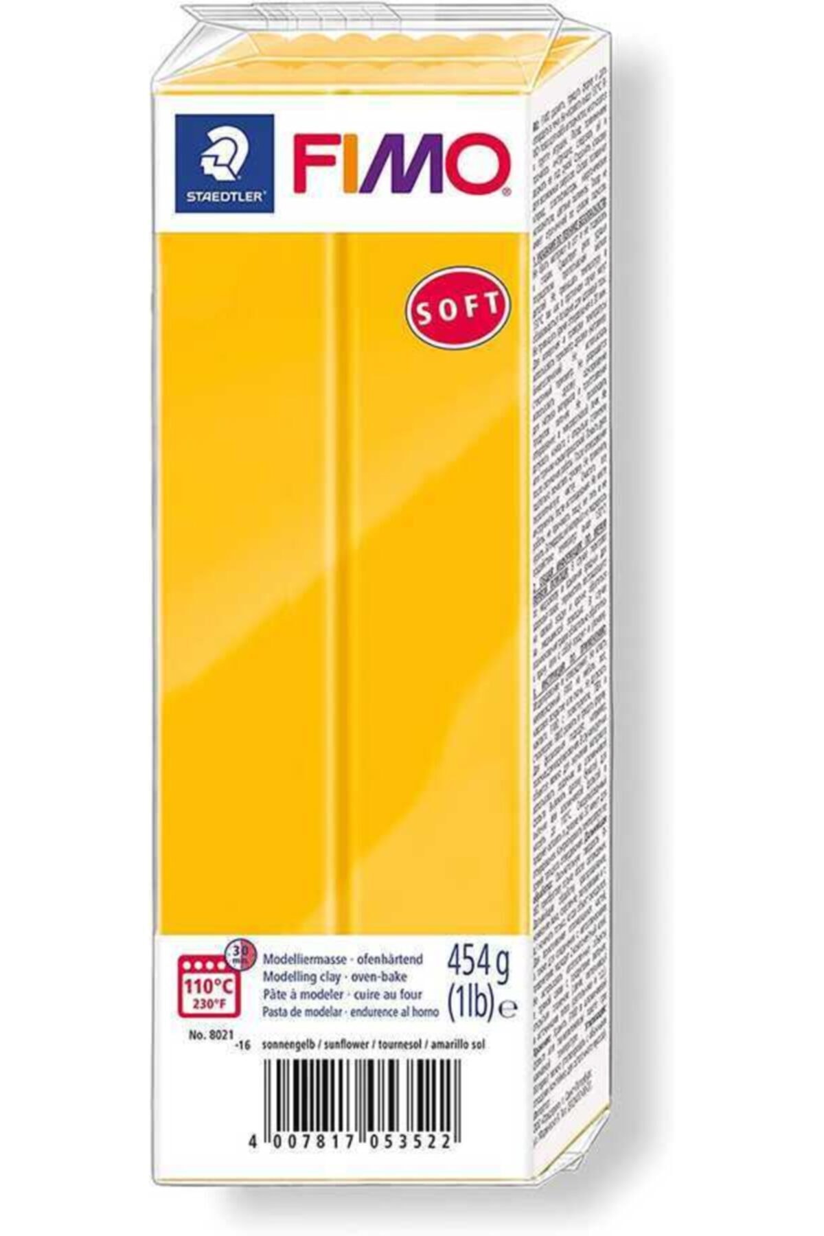 Staedtler Fımo Soft Modelleme Ayçiçeği Model Hamuru  Seramik Kili 454 gram  8021-16