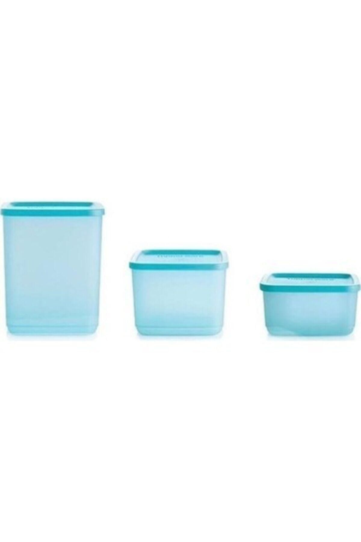 Tupperware-Cubic Storage Set 1.8Lt, 1Lt and 650 ml 2