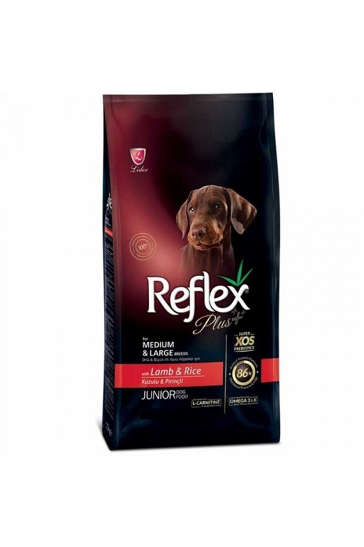 Reflex Plus Medium/large Kuzu Etli Yavru Köpek Maması 3 Kg