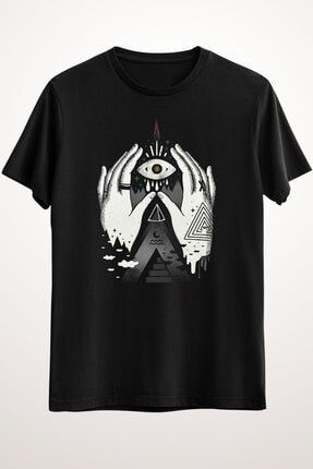 Erkek Siyah Summoner Classic T-shirt TYC00251676991