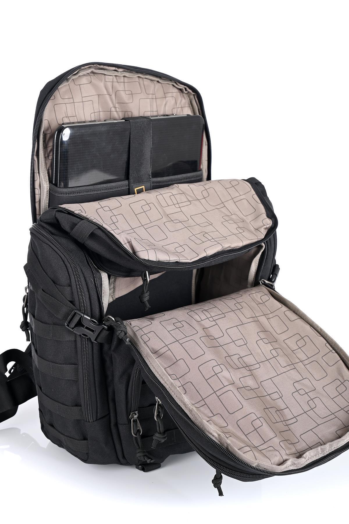 کوله پشتی زنانه مشکی YOUNG | young51029 اورجینال - تصویر 7