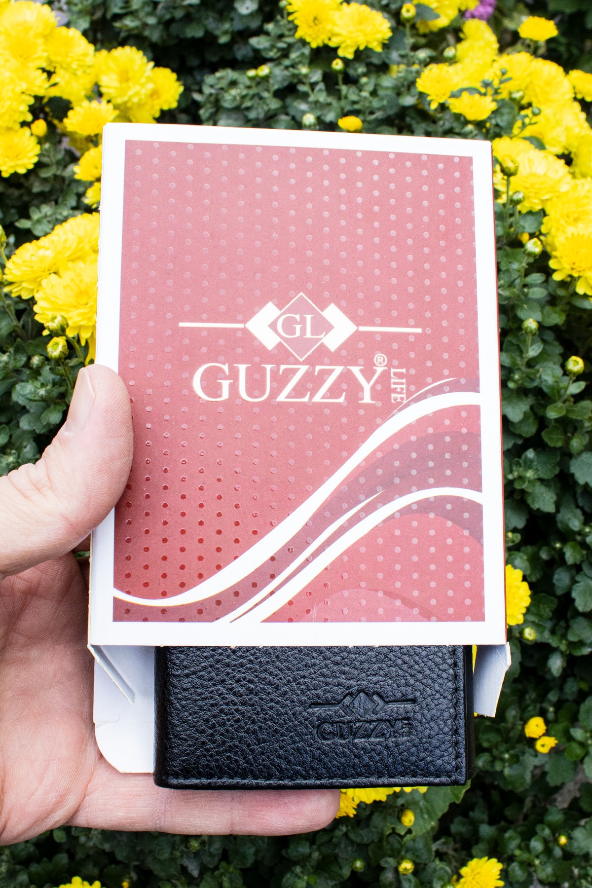 کیف پول مردانه مشکی GUZZYLife | GL140 اورجینال - تصویر 7