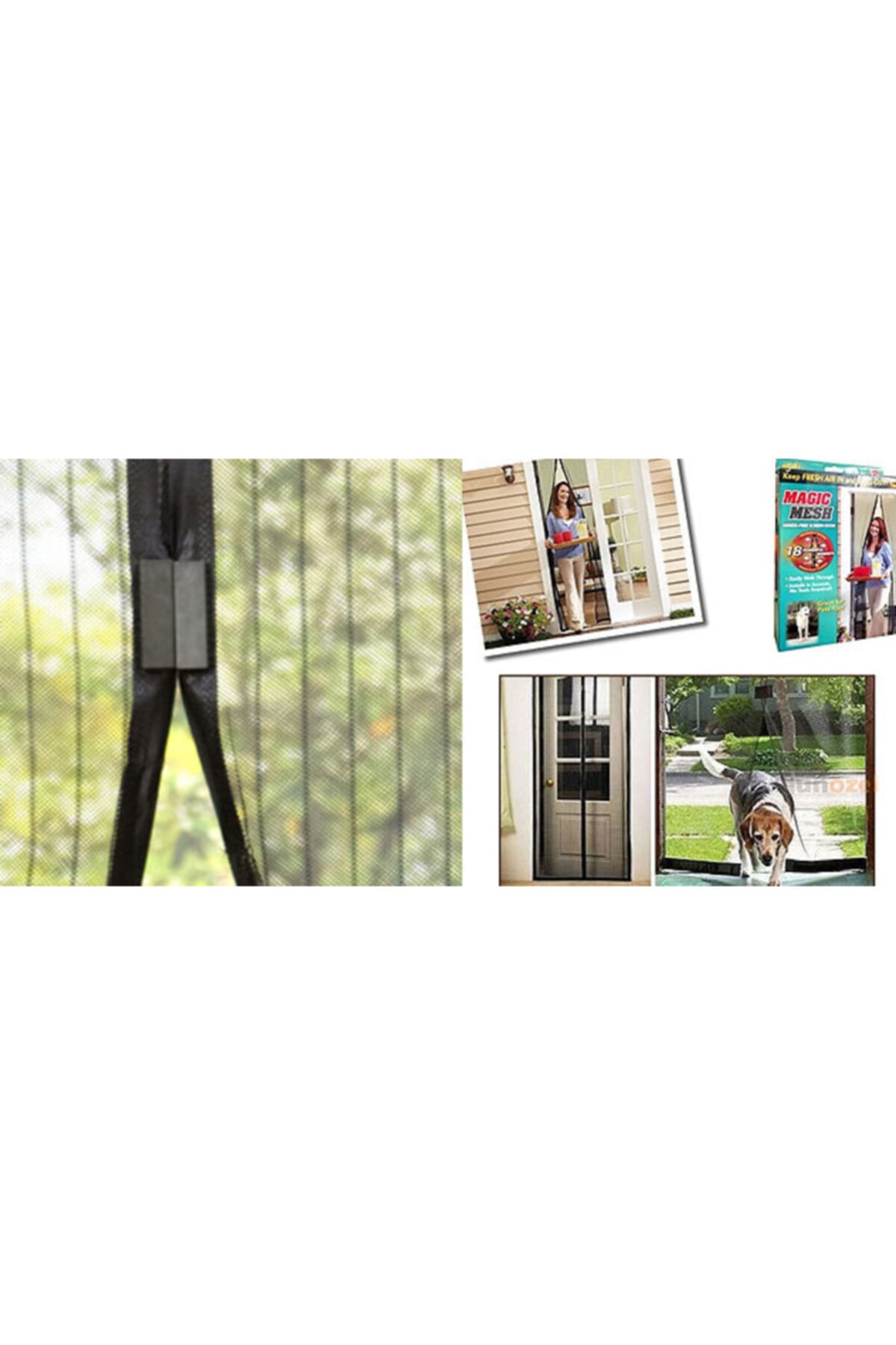 CMT Mıknatıslı Tül Kapı Sinekliği