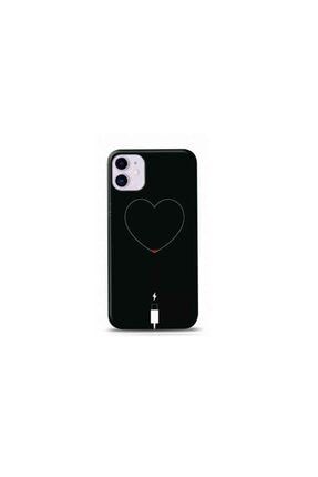 Iphone 11 Şarjlı Kalptasarımlı Telefon Kılıfı Y-bayanklf0005 Alfadella081839