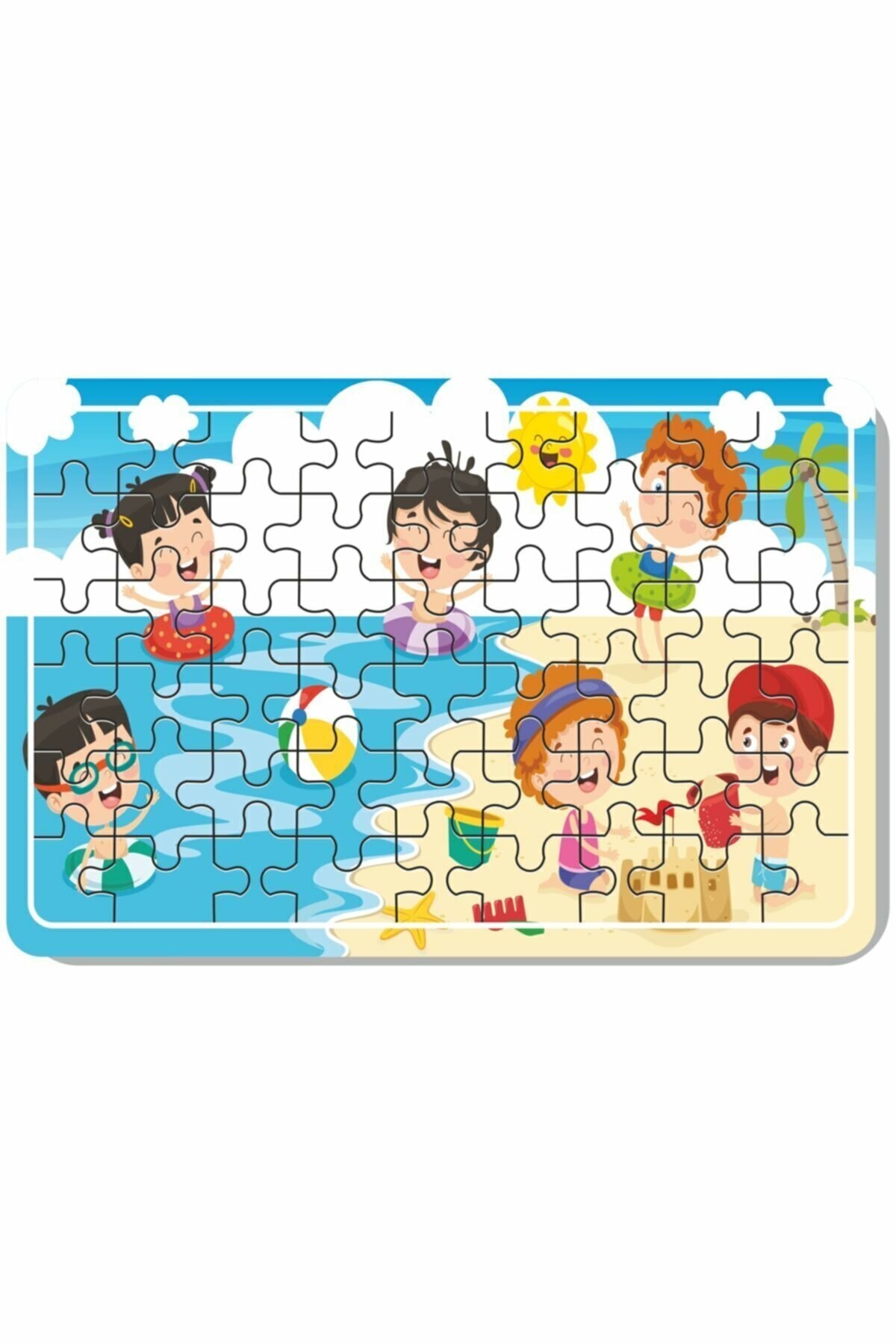 LİPYOS Çiftlik Hayvanları, Deniz, Tatil, Deniz Canlıları, Yılbaşı, Kardan Adam 54 Parça 5'li Ahşap Puzzle fotoğrafı 4 (önizleme)