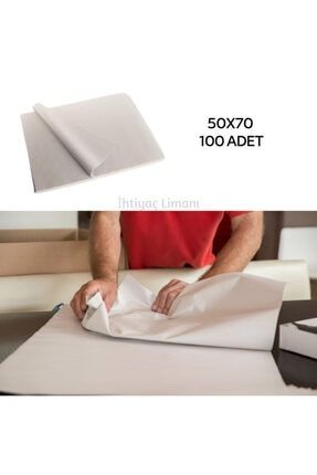 50x70 Büyük Ürün Tabak Bardak Ambalaj Koruma Sarma Taşıma Taşınma Paketleme Kağıdı 100 Adet 50x70-kağıt-100