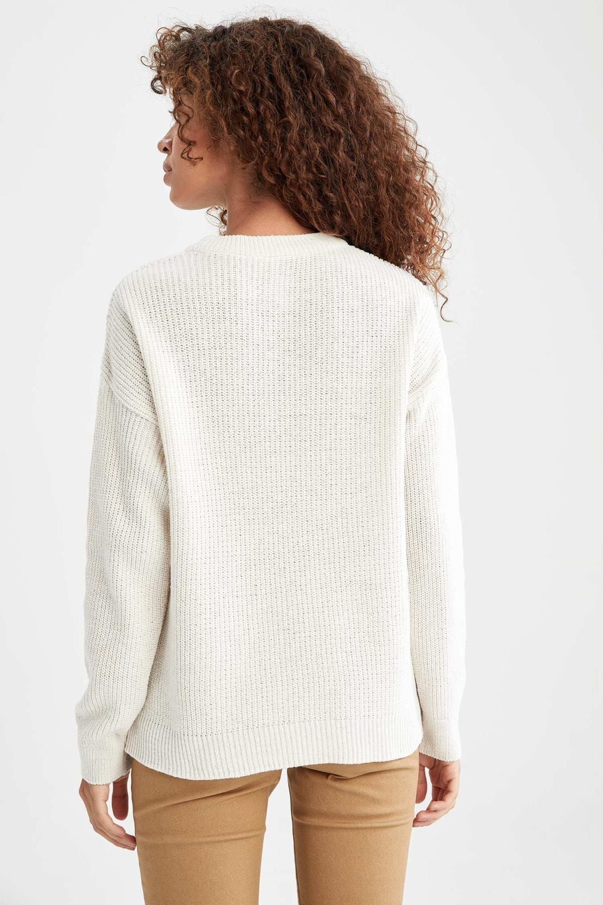 بافت زنانه دفاکتو | H6905AZ21AU Defacto - Image 4