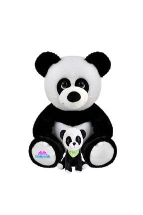 Sevimli Peluş Panda Ve Yavrusu Anne Ve Yavrusu 30+15 Cm UF15162S