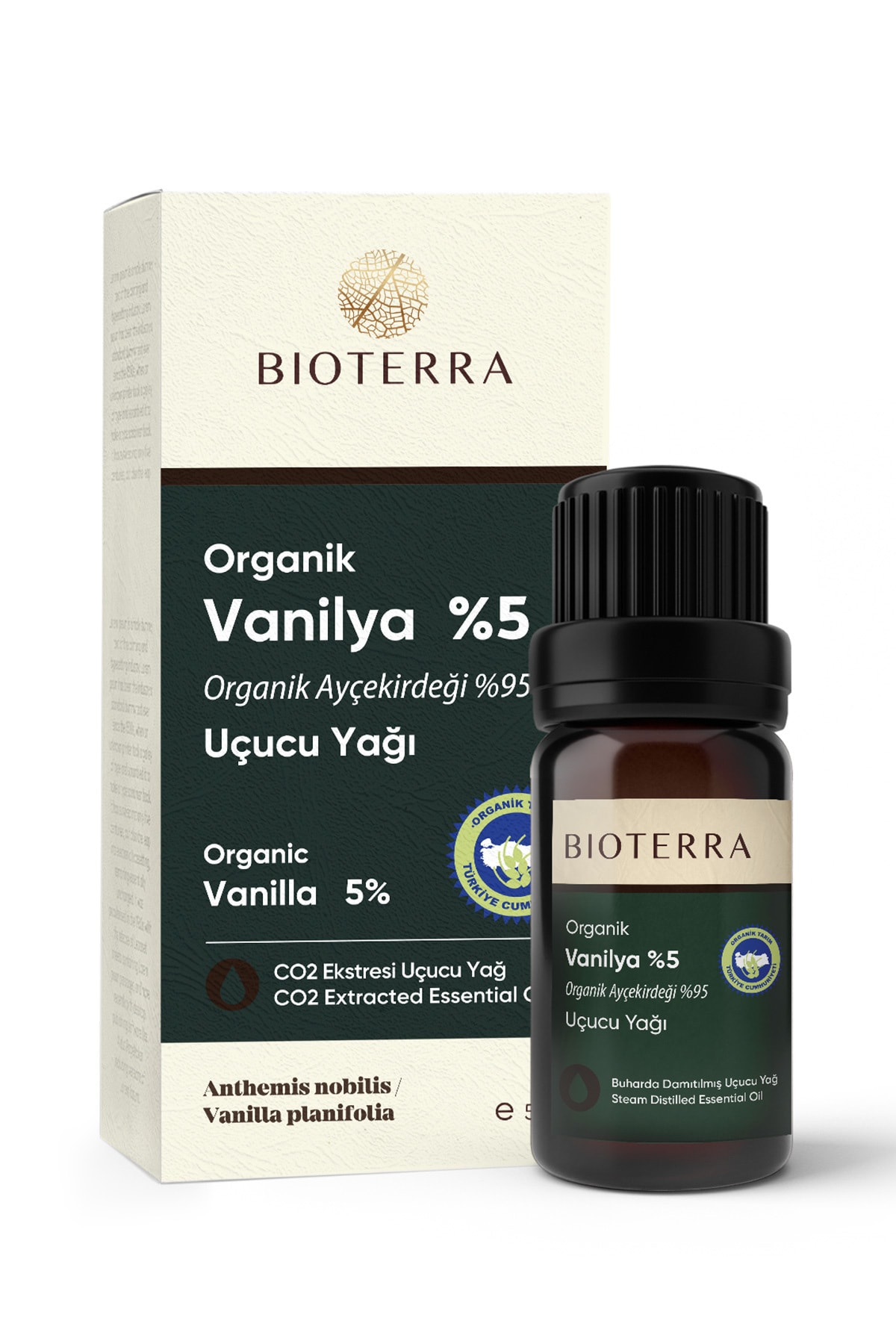 Bioterra Organik Vanilya Uçucu Yağı 5 ml
