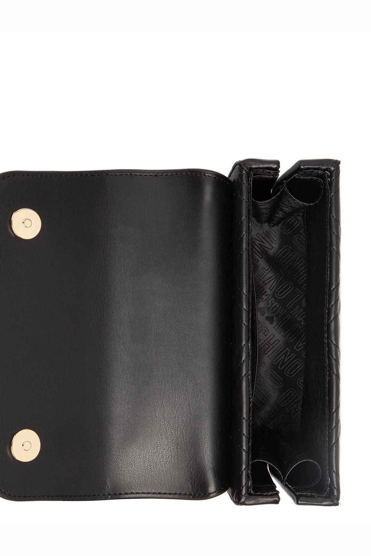 Love Moschino-Dámska crossbody kabelka Love Moschino Jc4279pp0ckn0000 v čiernej farbe 3