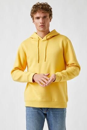 Erkek Basic Sarı Sweatshirt 2YAM71593LK