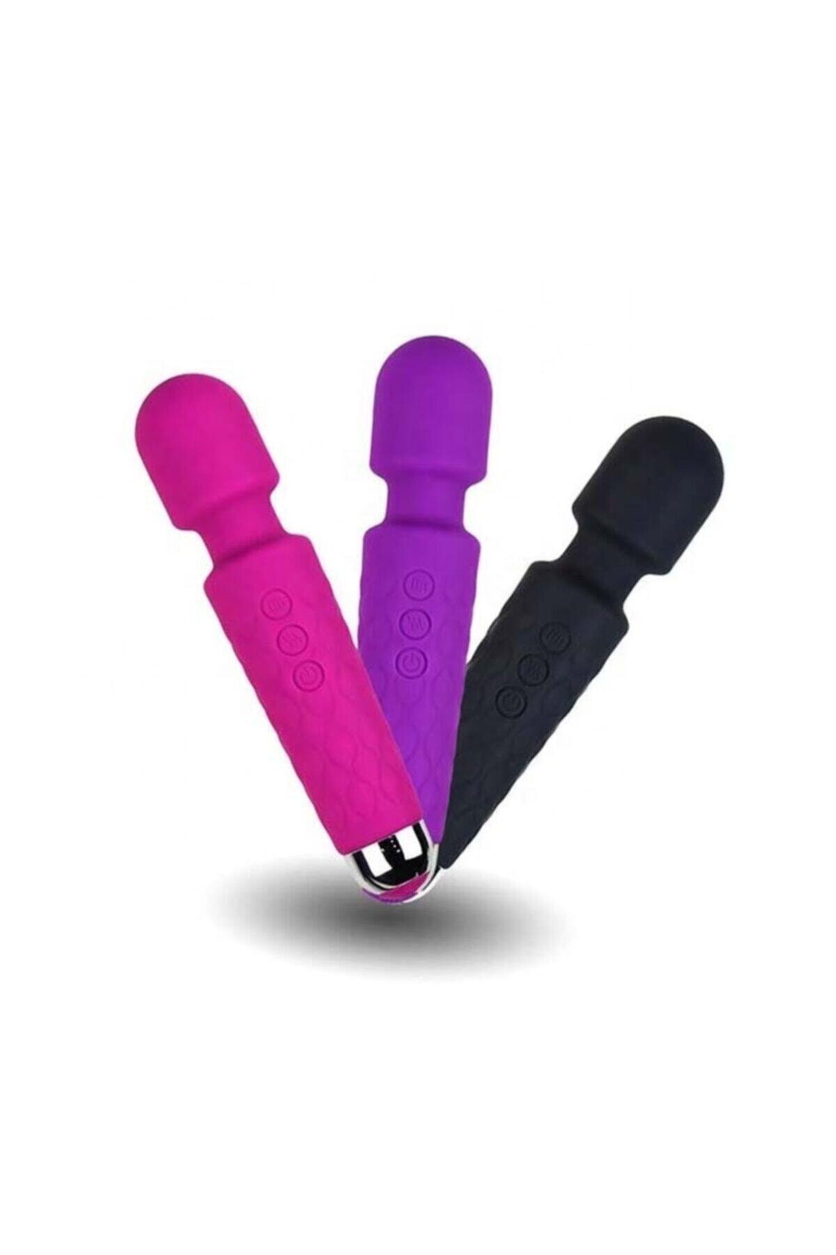 Female Wand Massager Şarjlı Vibratör 3