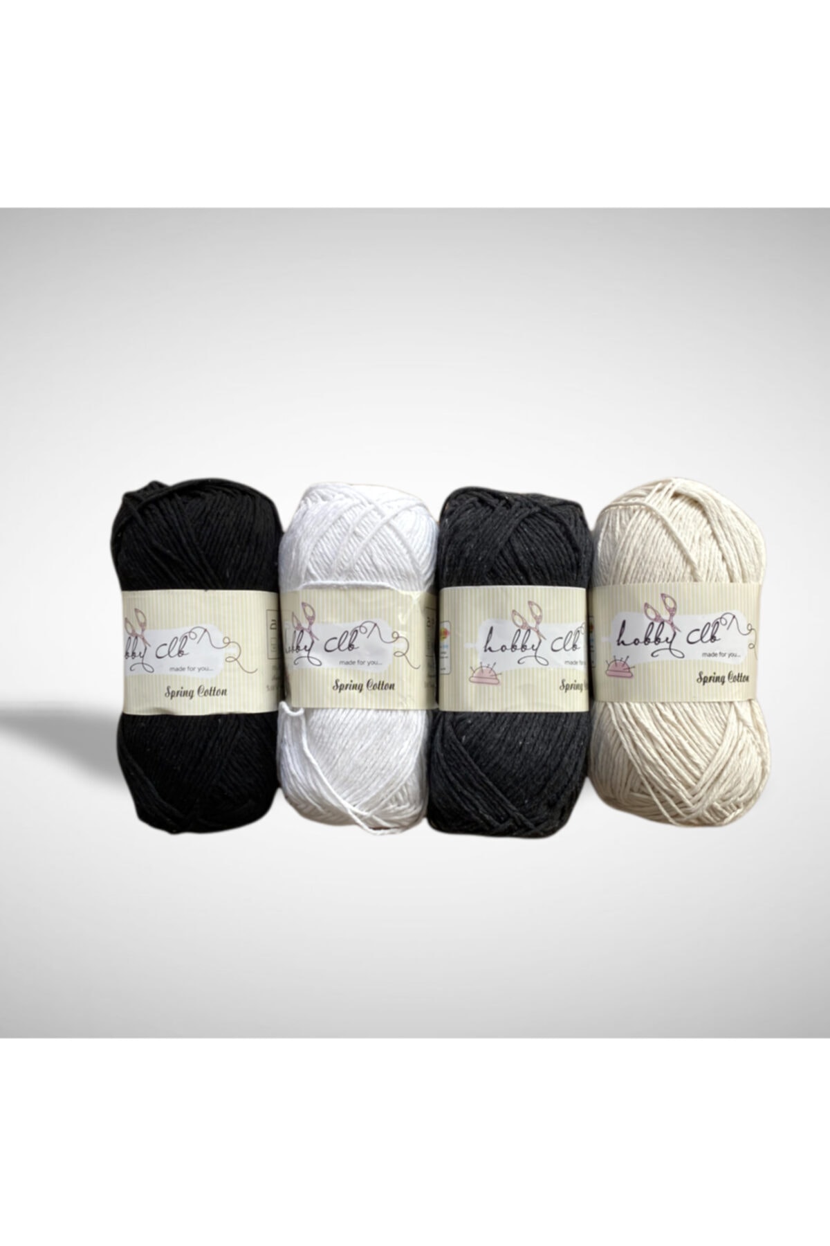 Punch and Amigurumi Rope 4-Piece 100% Cotton