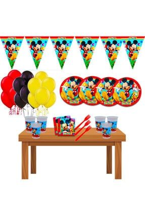 Miki Doğum Günü Parti Süsleri Süsleme Seti 16 Kişilik miki1