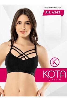 Kota Siyah Çapraz Ipli Büstiyer ta6343