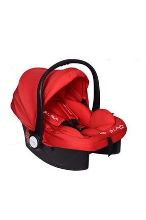 Lava Baby - Extra Pedli Ana Kucağı Bebek Taşıma Koltuğu (PUSET) - Kırmızı 4564